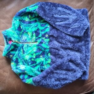 Lilly Pulitzer Little Girls Quarter Zip Pullover Size Girls Small 4-5